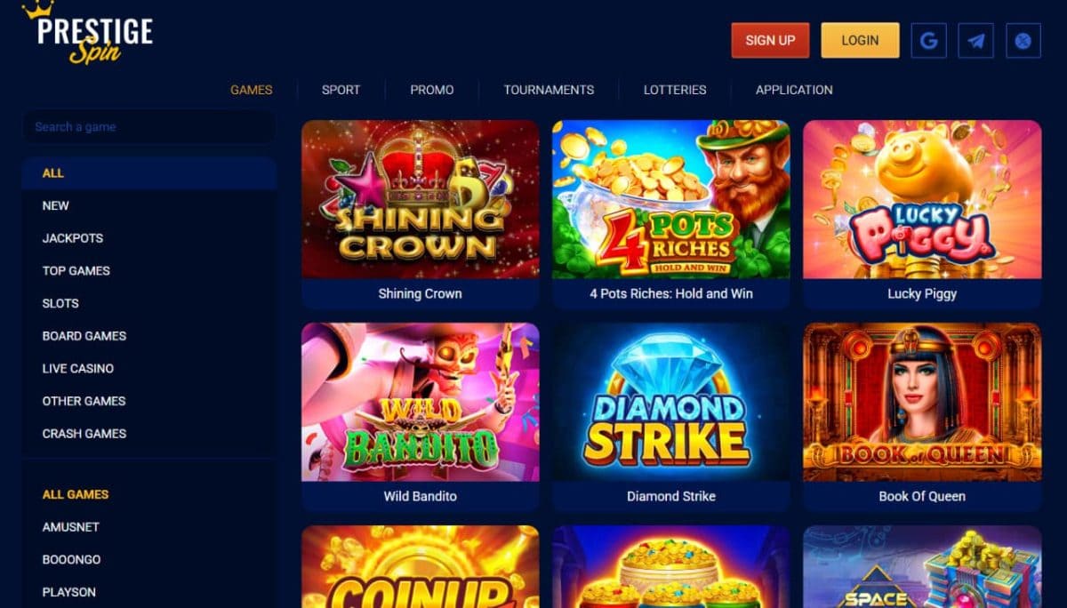 Prestige Spin Casino - Real Money Slot Games & Jackpots image 3